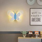 FlutterGlow - Creatieve Vlinder Muur Lamp voor Kinderen